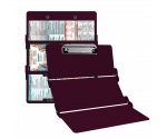 WhiteCoat Clipboard® Trifold - Wine Occupational Therapy Edition